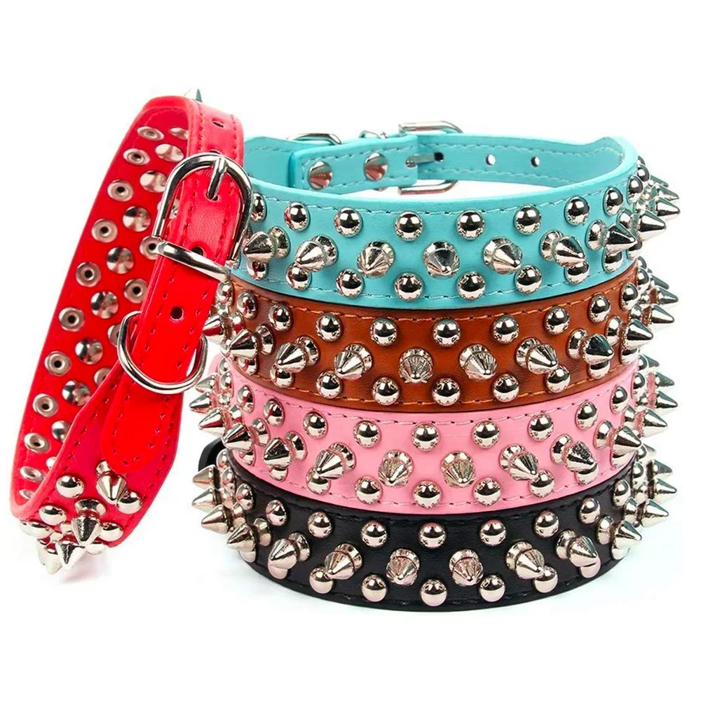 Leder-Halsband mit Verschluss
