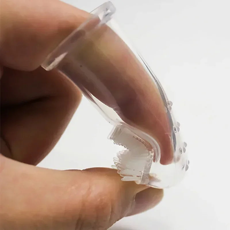 „Soft-Touch“ Fingerzahnbürste