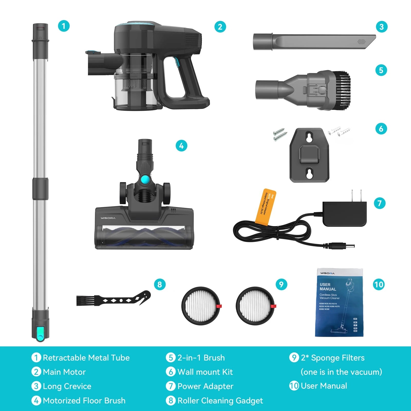 Wuffielove Hair-Hunter N300