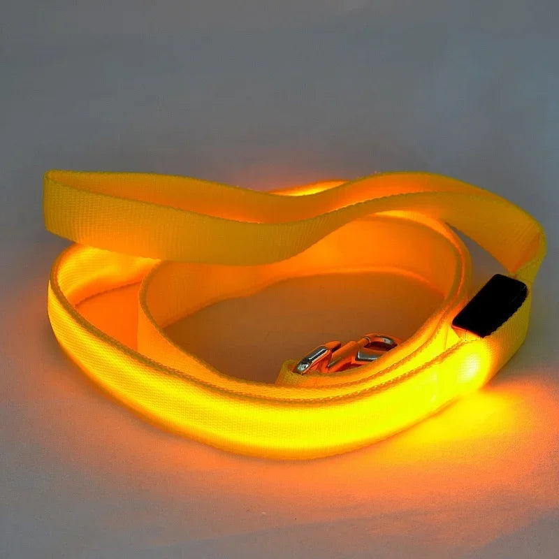 Wuffielove – LED-Nylon-Hundeleine 🌟