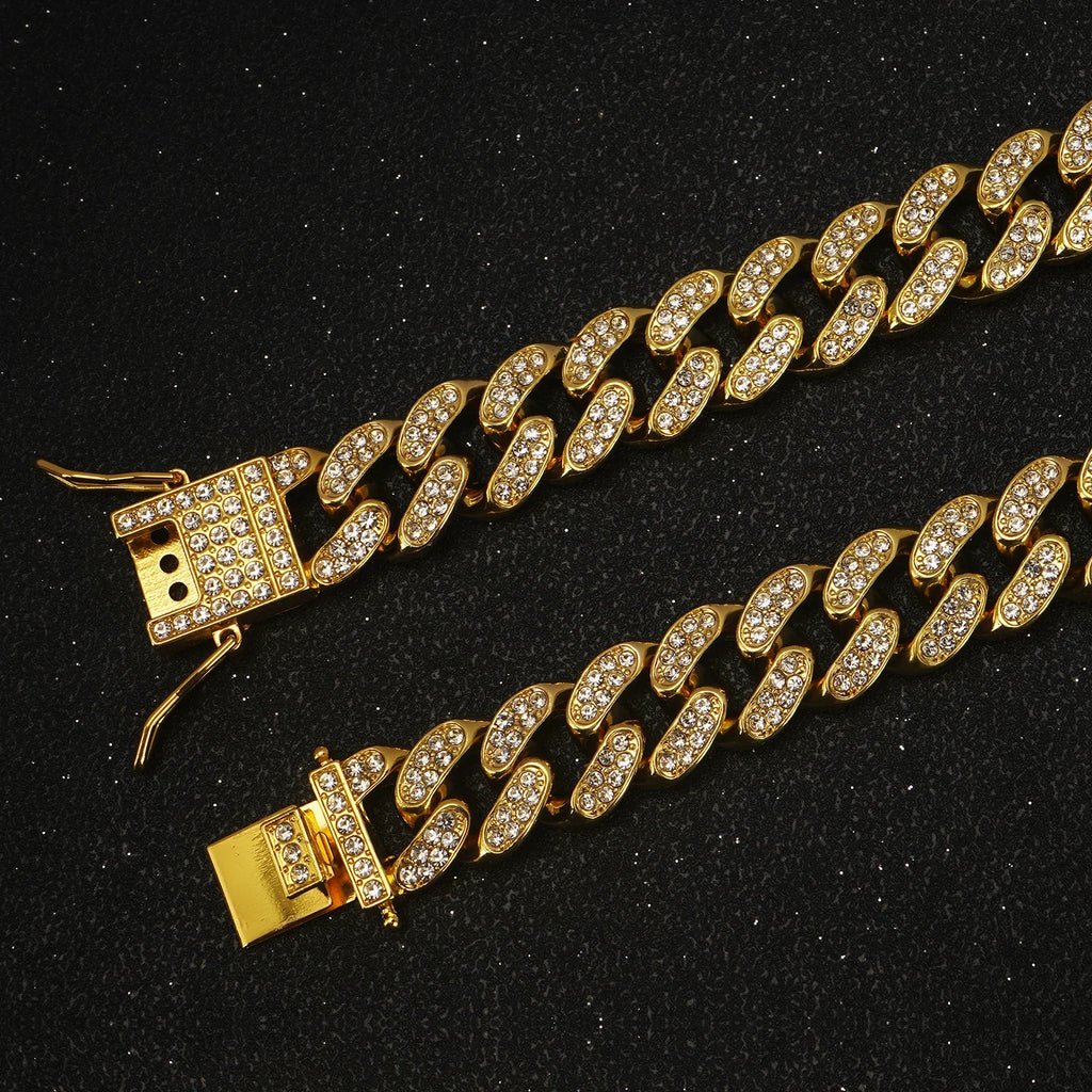 Luxus Cuban Chain Halsband