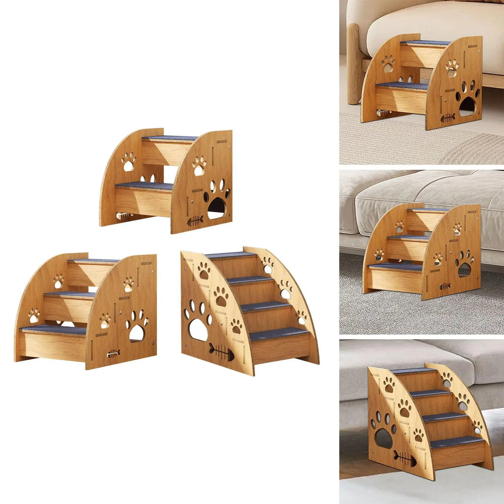 Hundetreppe aus Holz