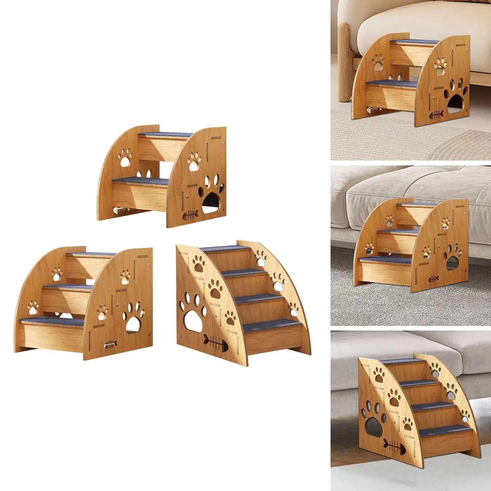Hundetreppe aus Holz