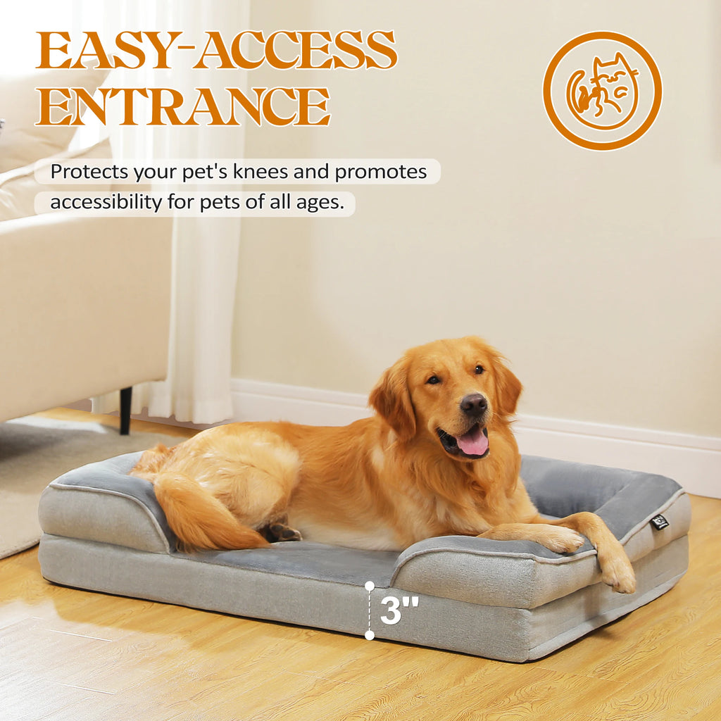 Großes Hundesofa mit Memory-Foam