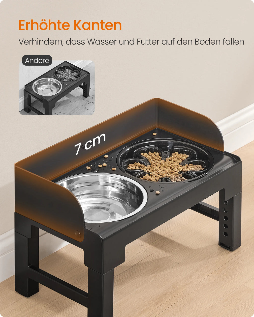 Ergonomischer Hundenapf