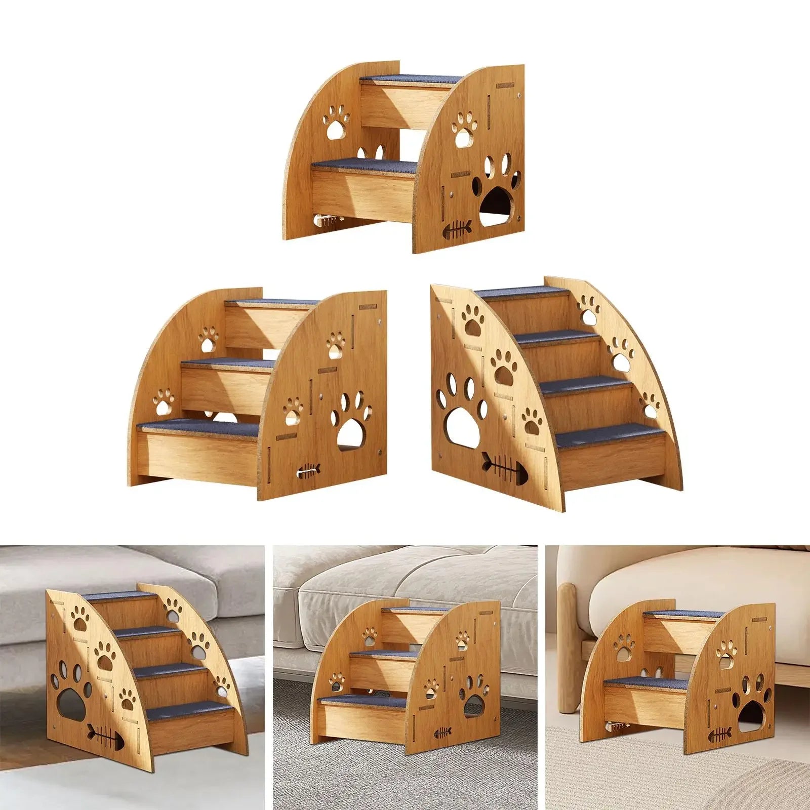 Hundetreppe aus Holz