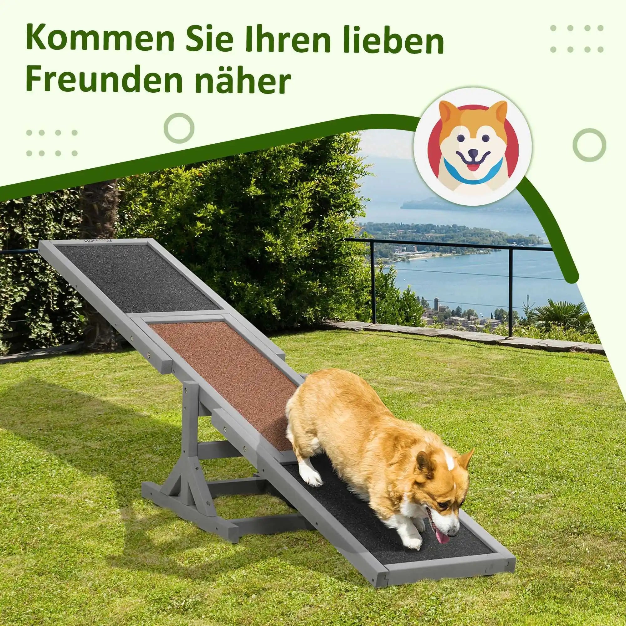 🐕 Wuffielove Agility Wippe aus Holz