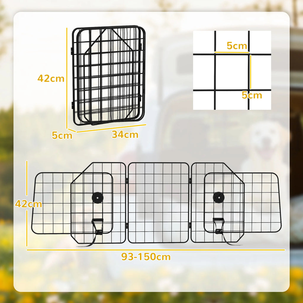 PawHut Safe-Travel Divider