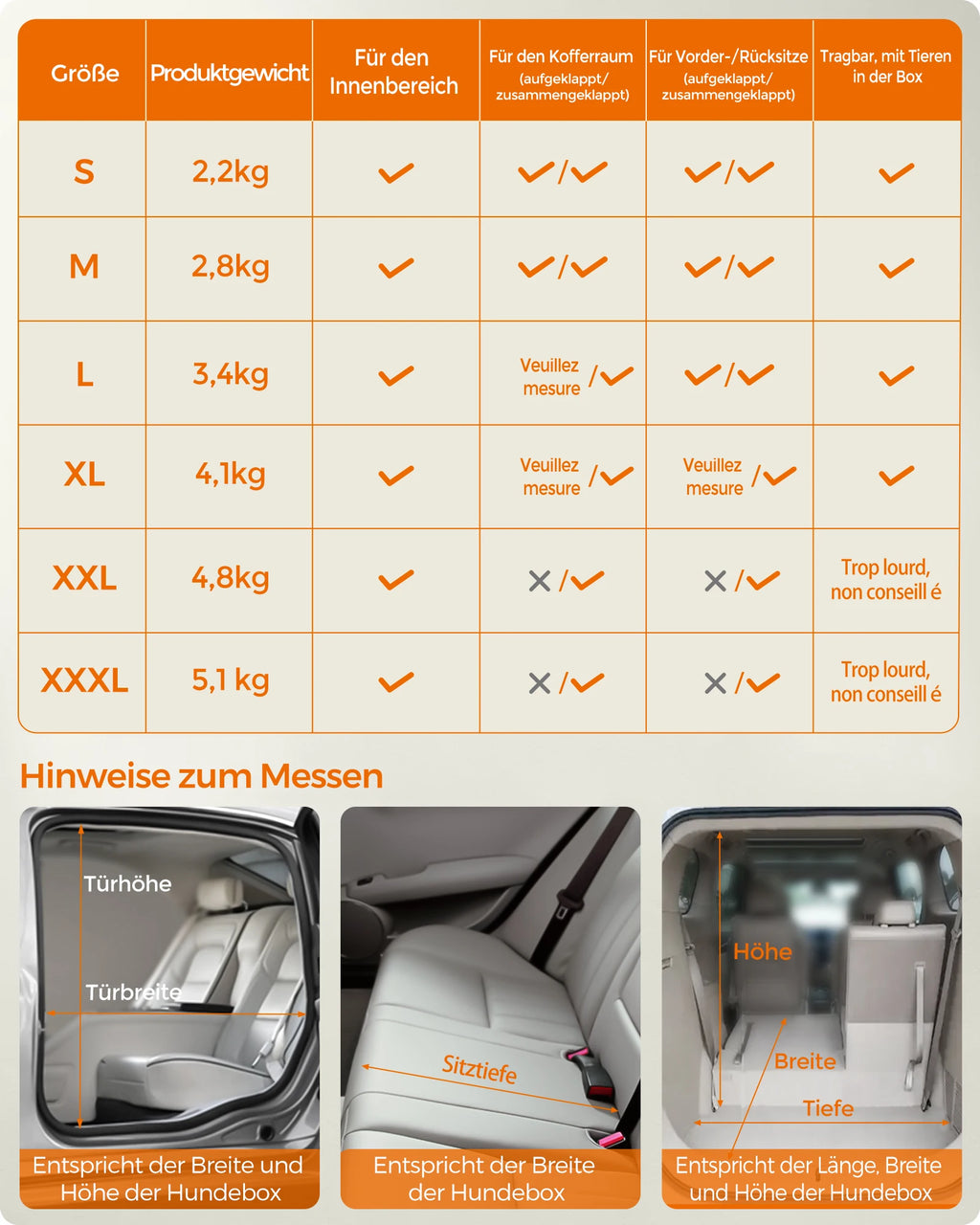 FEANDREA XXL-Faltbox