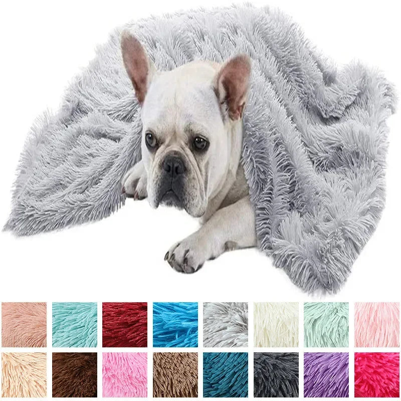 Flauschige Haustierdecke