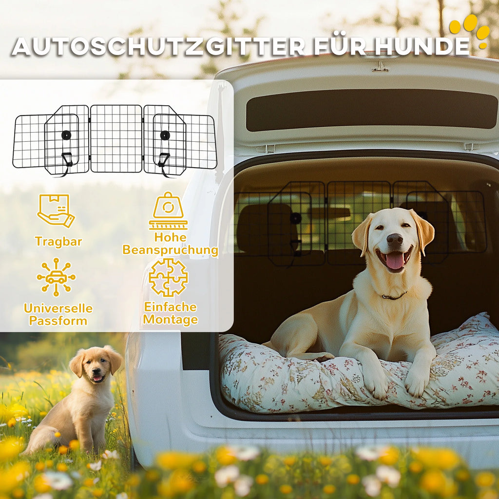 PawHut Safe-Travel Divider