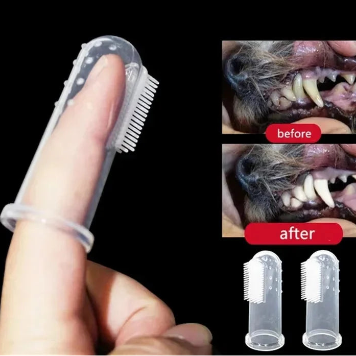 „Soft-Touch“ Fingerzahnbürste