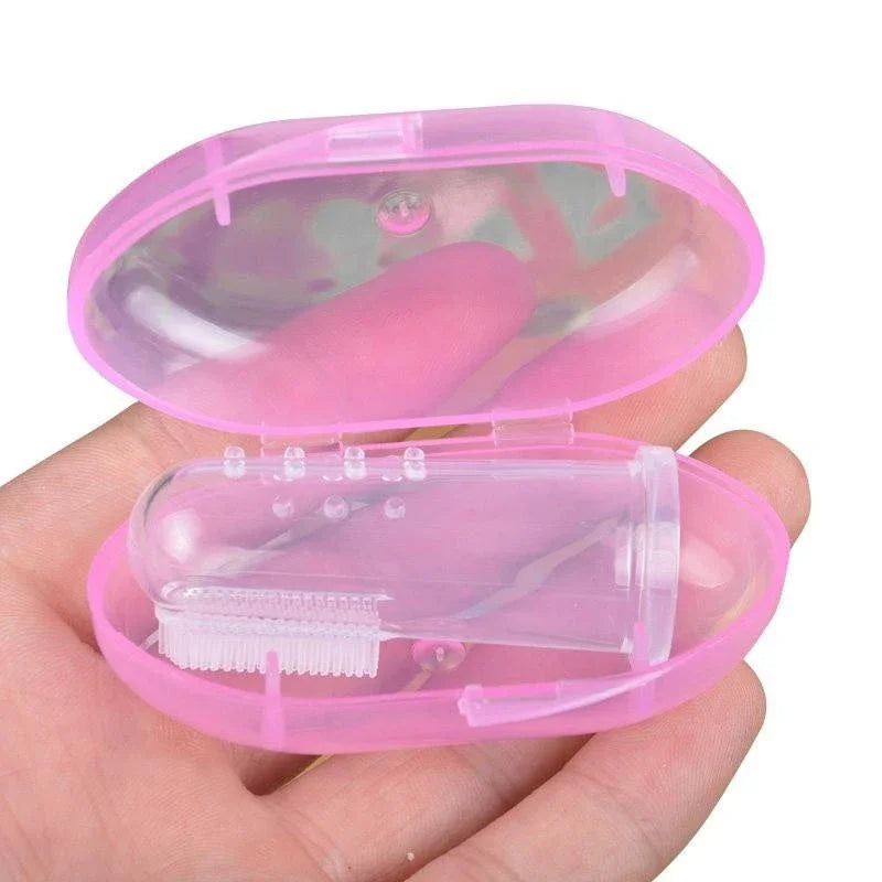 „Soft-Touch“ Fingerzahnbürste