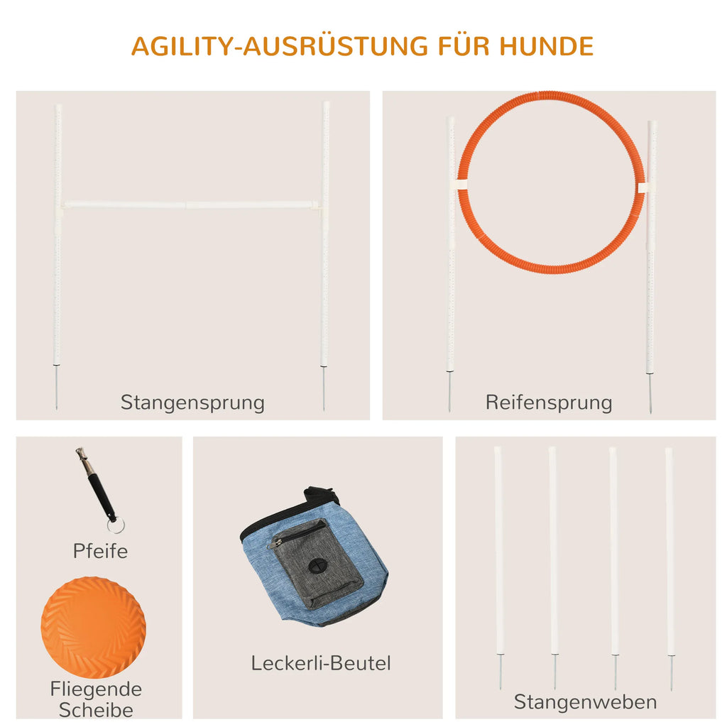 🐶 PawHut Agility Set für Hunde