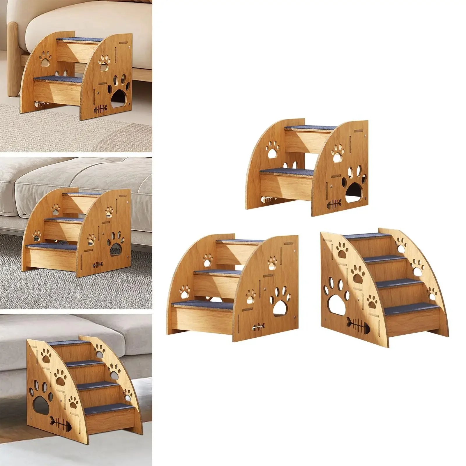 Hundetreppe aus Holz