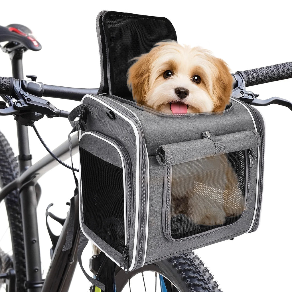 🚴‍♂️ Faltbarer Fahrrad-Hundekorb
