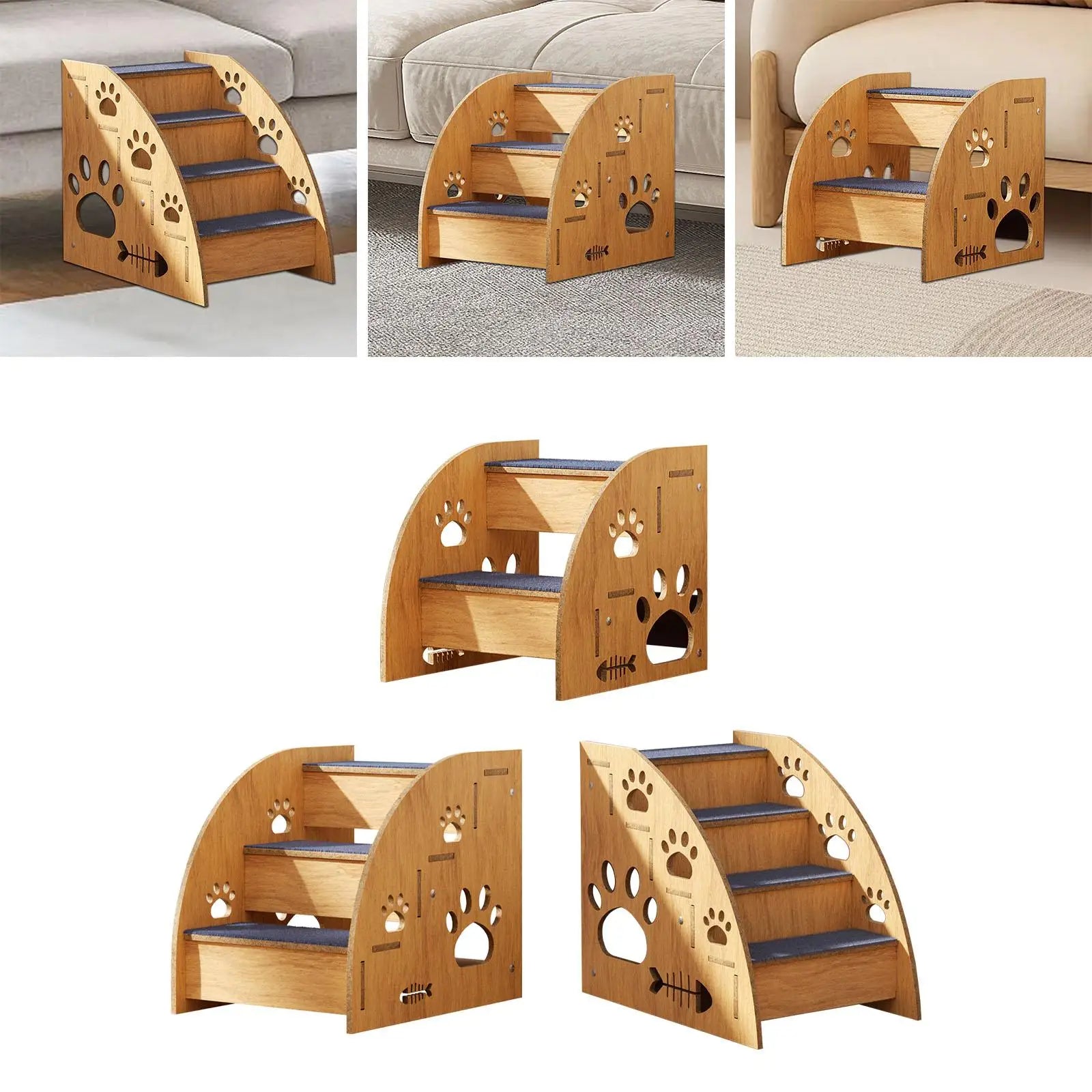 Hundetreppe aus Holz