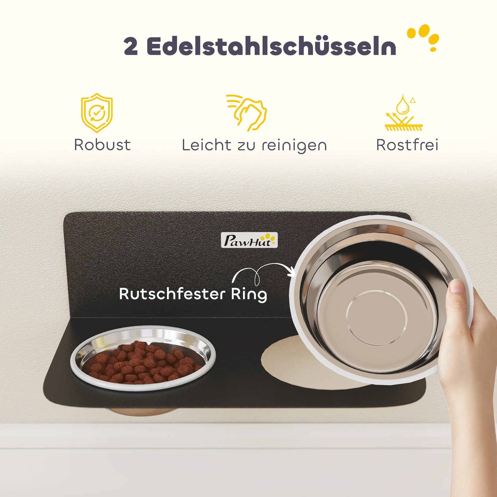 Wandnapf für Hunde 🐾
