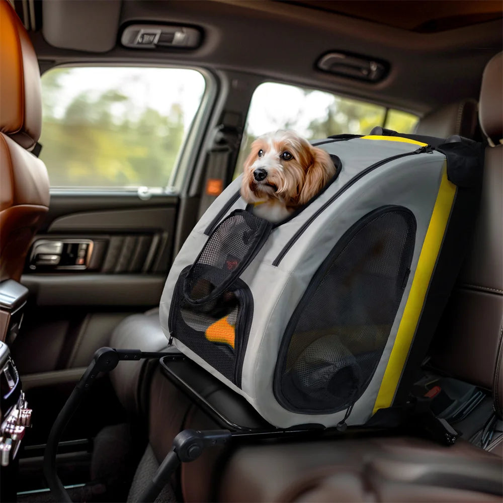 🐶 Faltbarer Hunde- & Katzenwagen