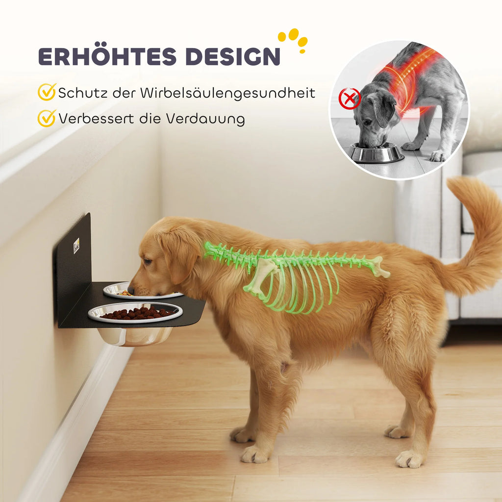 Wandnapf für Hunde 🐾
