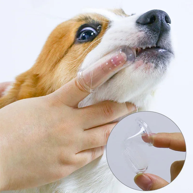 „Soft-Touch“ Fingerzahnbürste