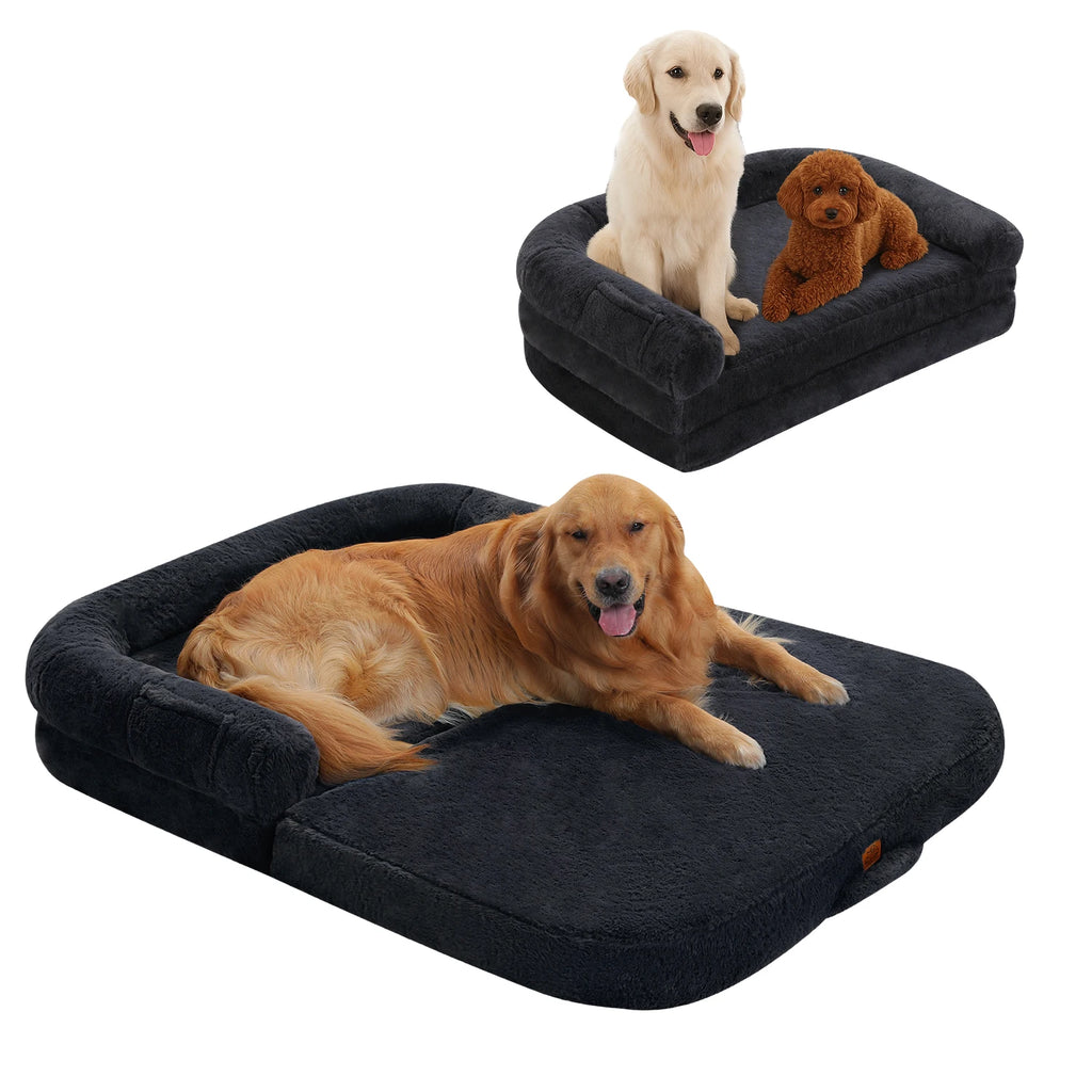 Großes, kuscheliges Hundesofa