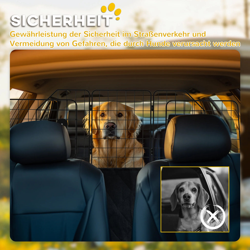 PawHut Safe-Travel Divider